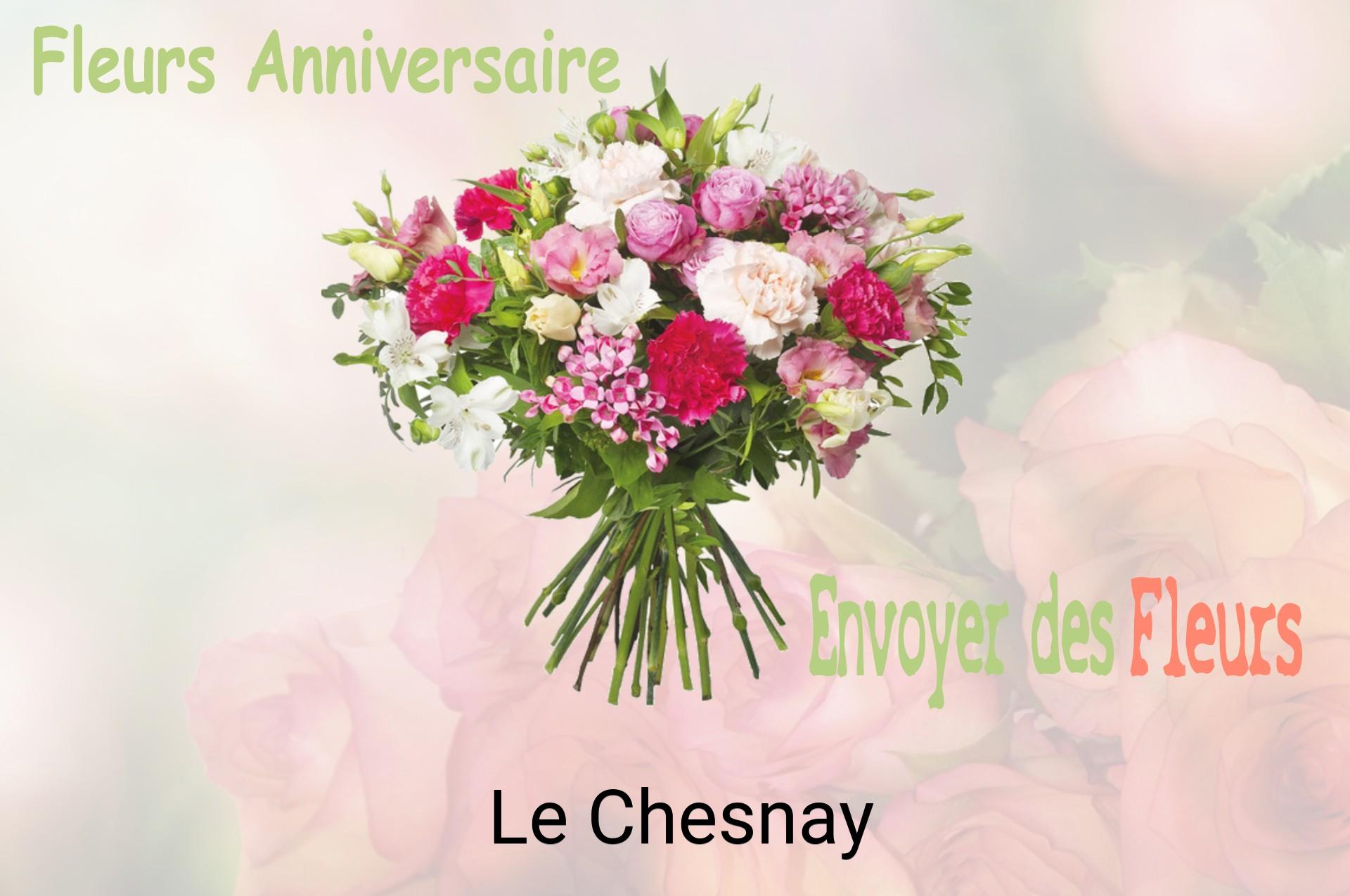 Bouquet de fleurs d’anniversaire livré à Le Chesnay